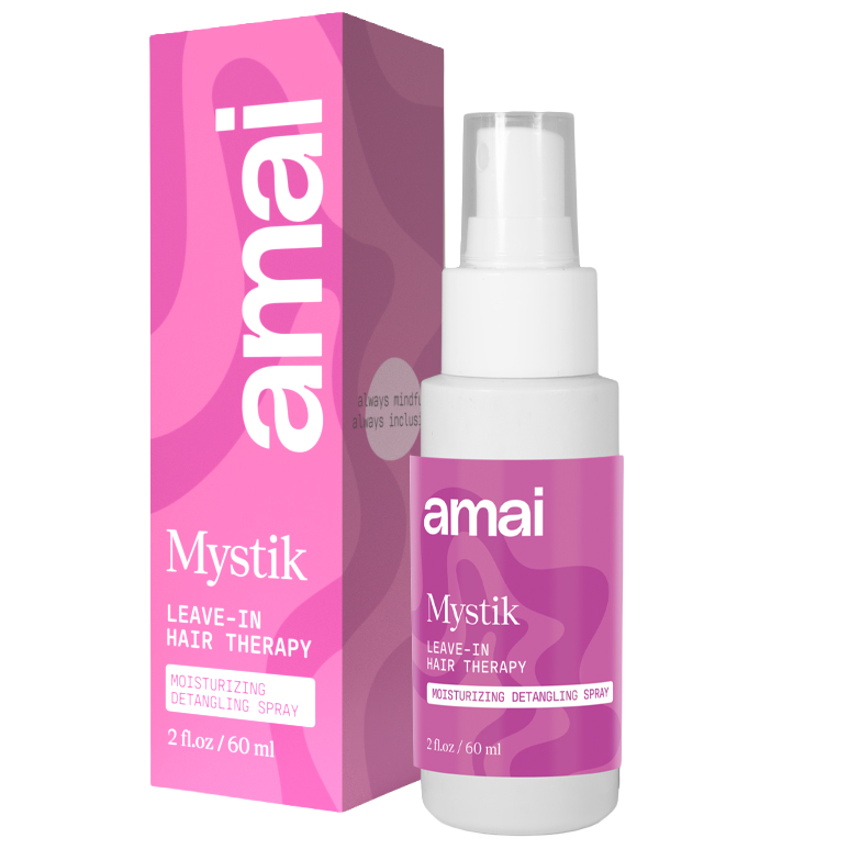 Mystik Leave-In Hair Therapy Moisturizing Detangling Spray TRAVEL