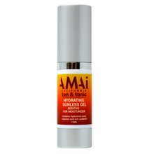 Load image into Gallery viewer, Tan & Tonic Hydrating Wrinkle Reducing Sunless Gel Concentrate With Hyaluronic Acid size: 15 mL