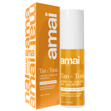 Load image into Gallery viewer, Tan &amp; Tonic Hydrating Wrinkle Reducing Sunless Gel Concentrate With Hyaluronic Acid size: 30 mL
