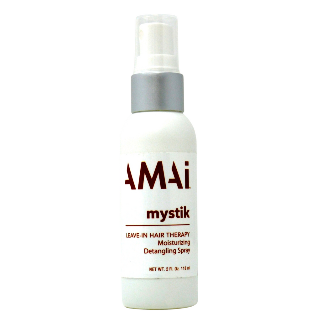Mystik Leave-in Hair Therapy Moisturizing Detangling Spray TRAVEL Size: 2 Fl. Oz.